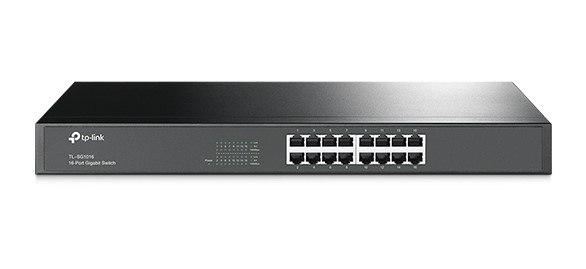 Switch Rackable 16 ports 10/100 Mbps avec 2 Emplacement SFP